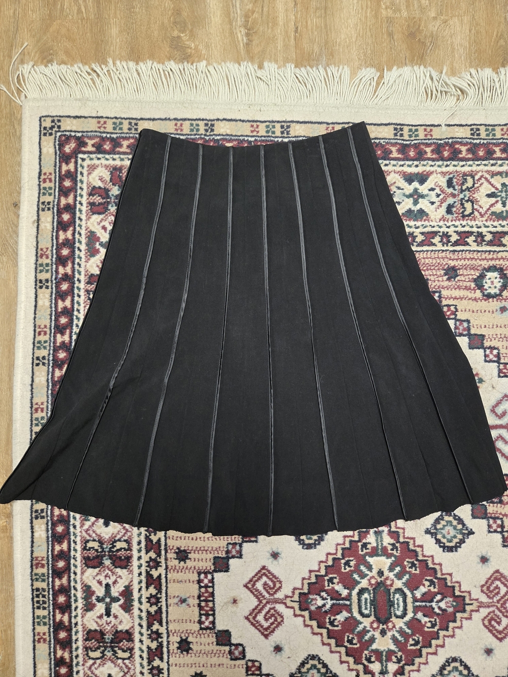 Jessica Pleated Midi Skirt – Size 8
